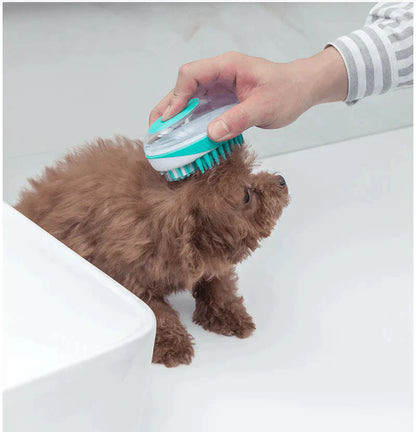 Pet Bath Massage Brush For Cats And Dogs