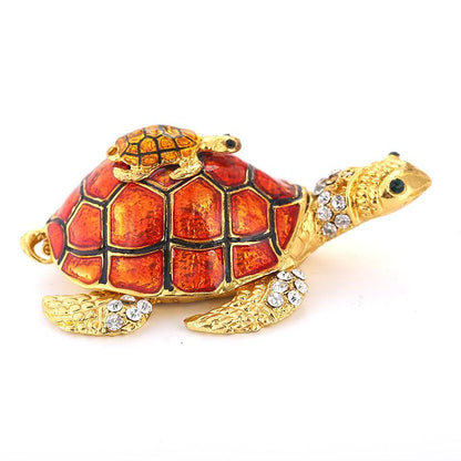 Painted turtle ornaments